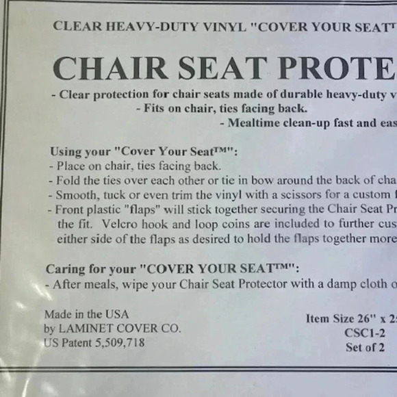 4pcs Chair Seat Covers Waterproof Dining Room Chair Covers - Picture 8 of 8